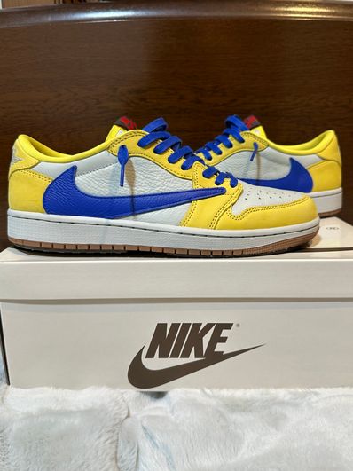 Travis Scott × Nike Women's Air Jordan 1 Retro Low OG "Canary"