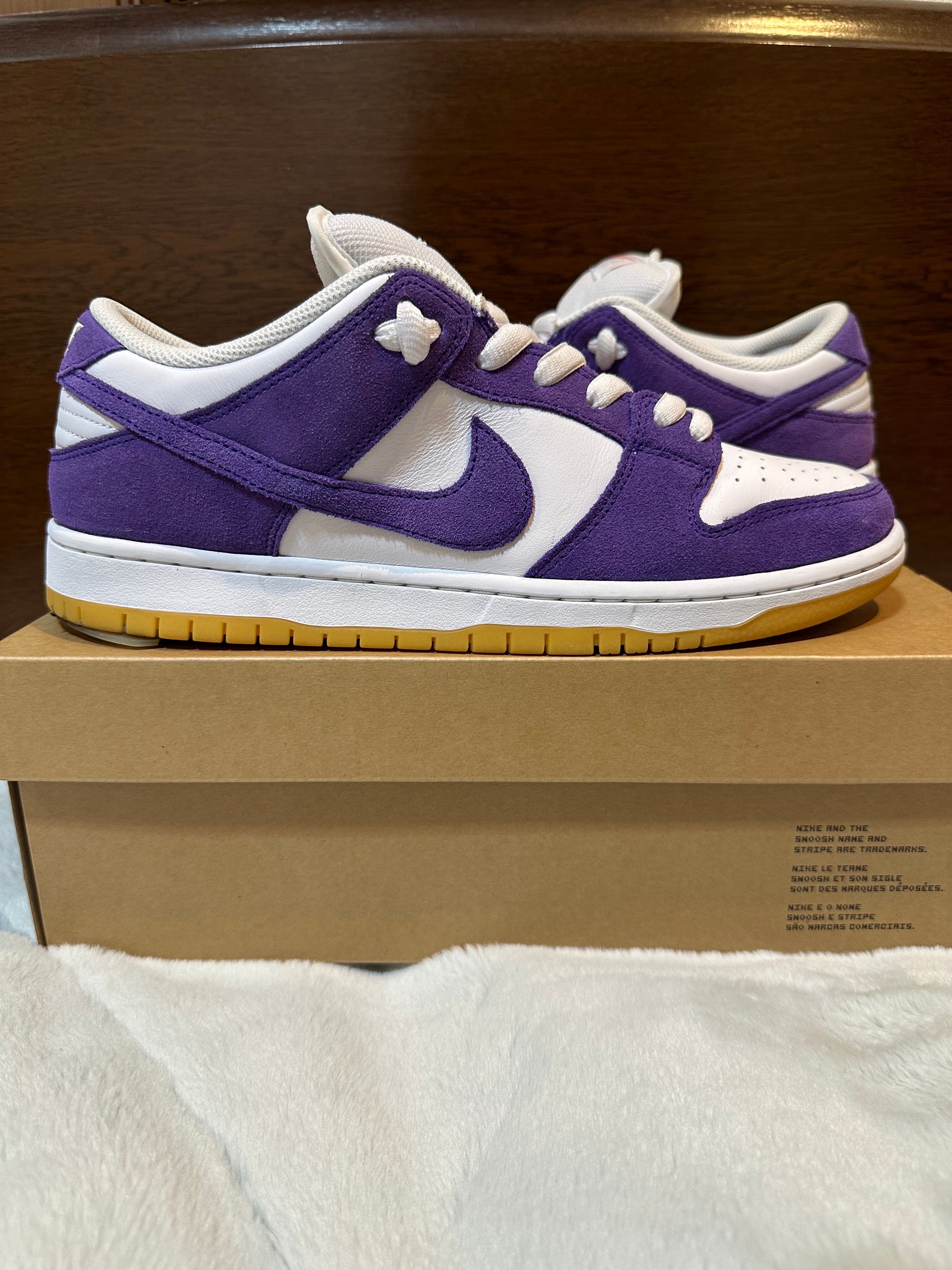 Nike SB Dunk Low Pro ISO Orange Label "Court Purple Gum"