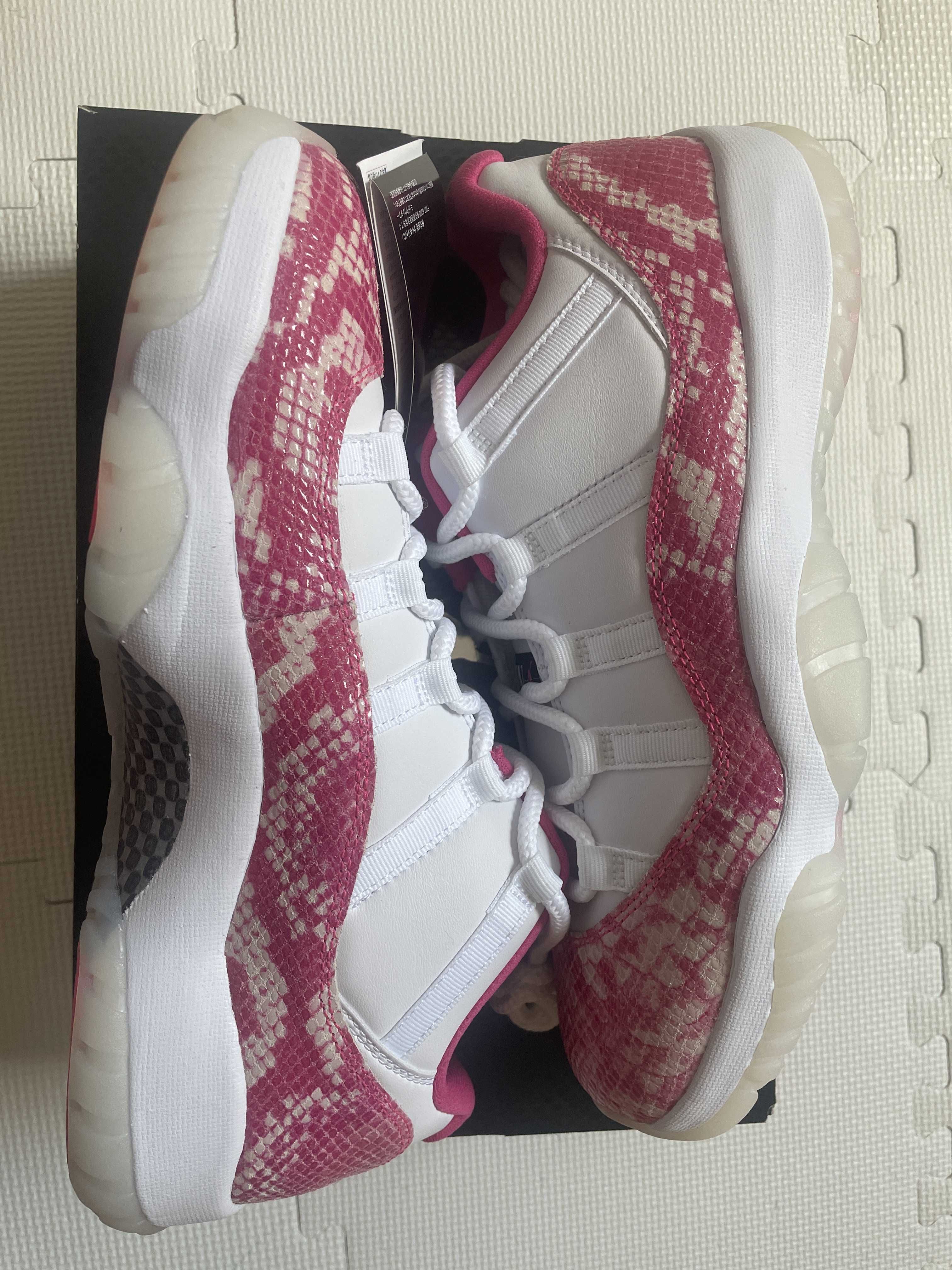 Nike Women's Air Jordan 11 Low "Snakeskin Pink"
