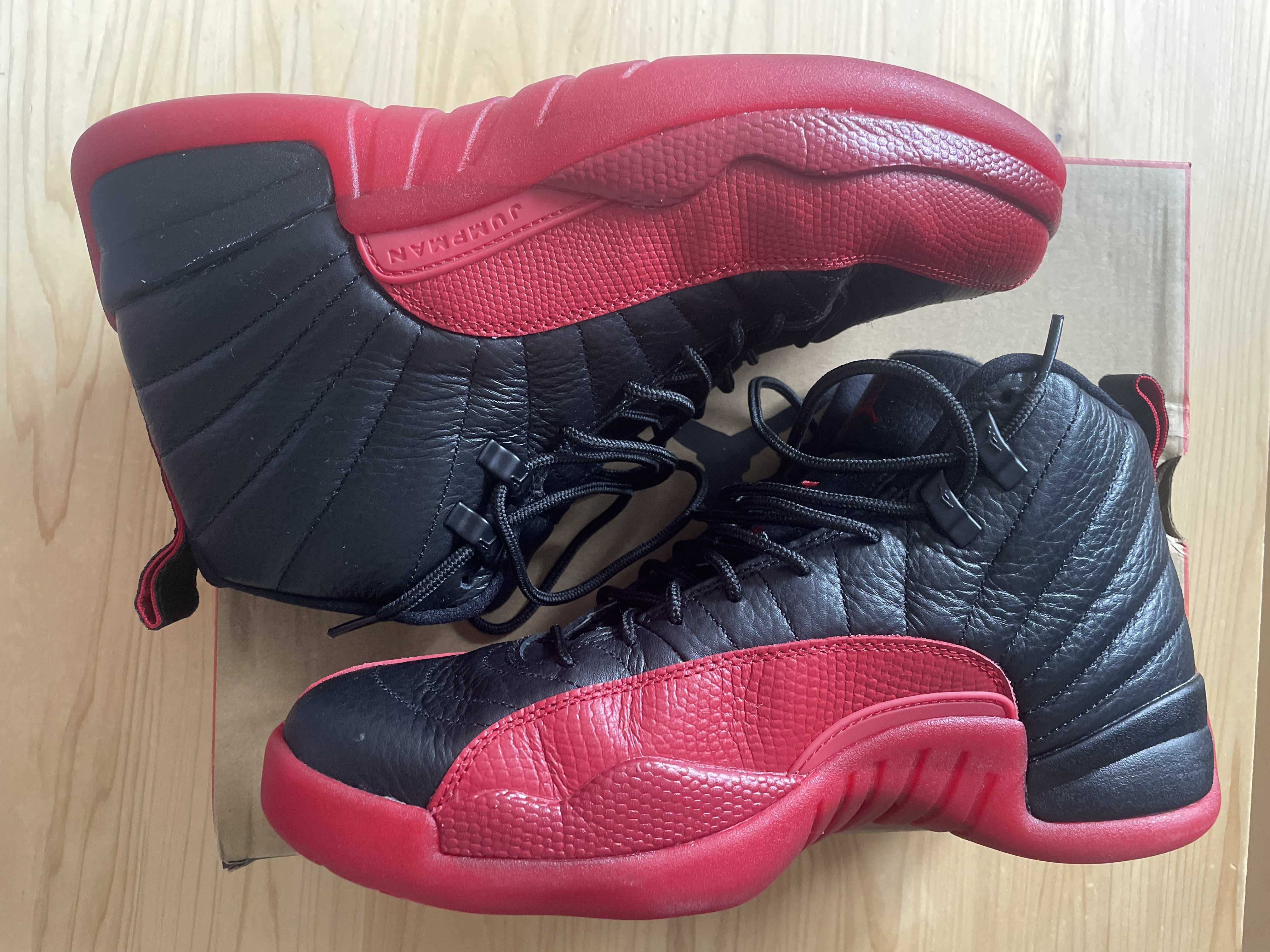 Nike Air Jordan 12 Retro "Flu Game/Black/Versity Red" (2016)