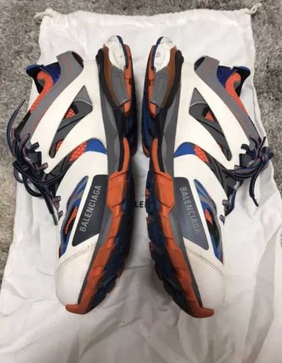 Balenciaga Track Trainer "Orange/Blue"