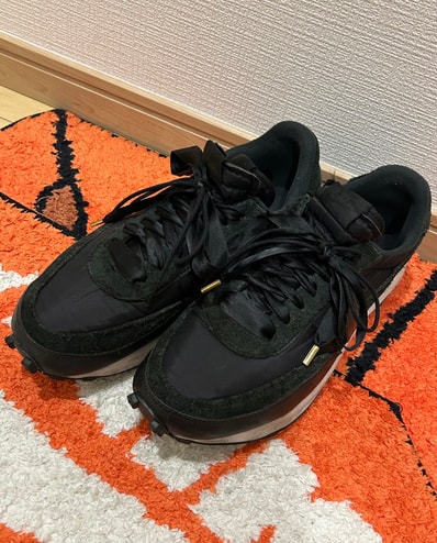 sacai × Nike LDV Waffle "Triple Black"