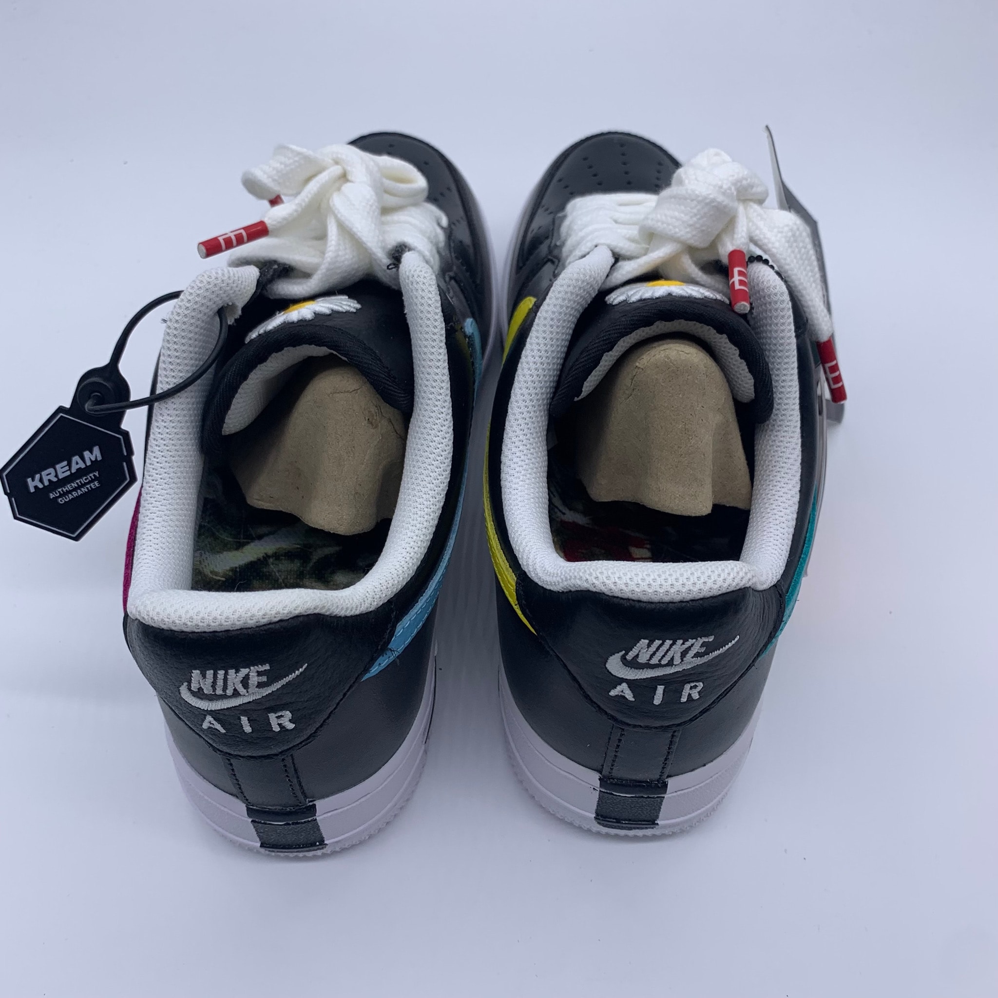 PEACEMINUSONE × Nike Air Force 1 Low '07 Para-Noise 3.0 "Black and Multi-Color" / G-DRAGON