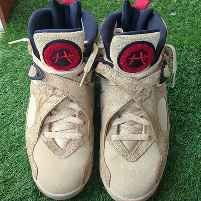 Rui Hachimura × Nike Air Jordan 8 SE "Twine/Gym Red"