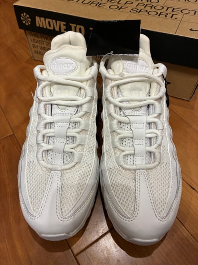 Nike Women's Air Max 95 Next Nature "Triple White"
