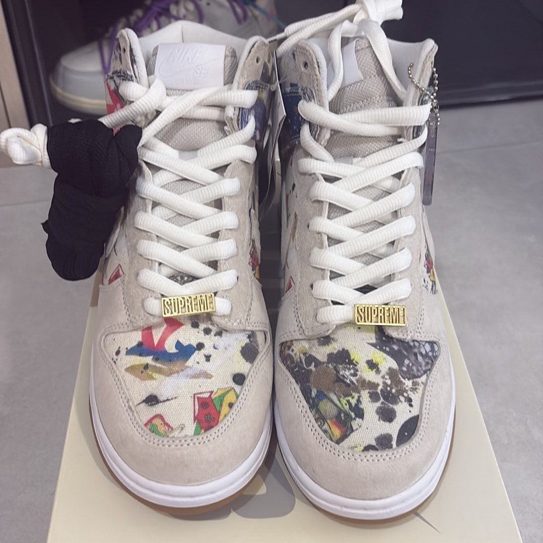 Supreme × Nike SB Dunk High "Rammellzee"