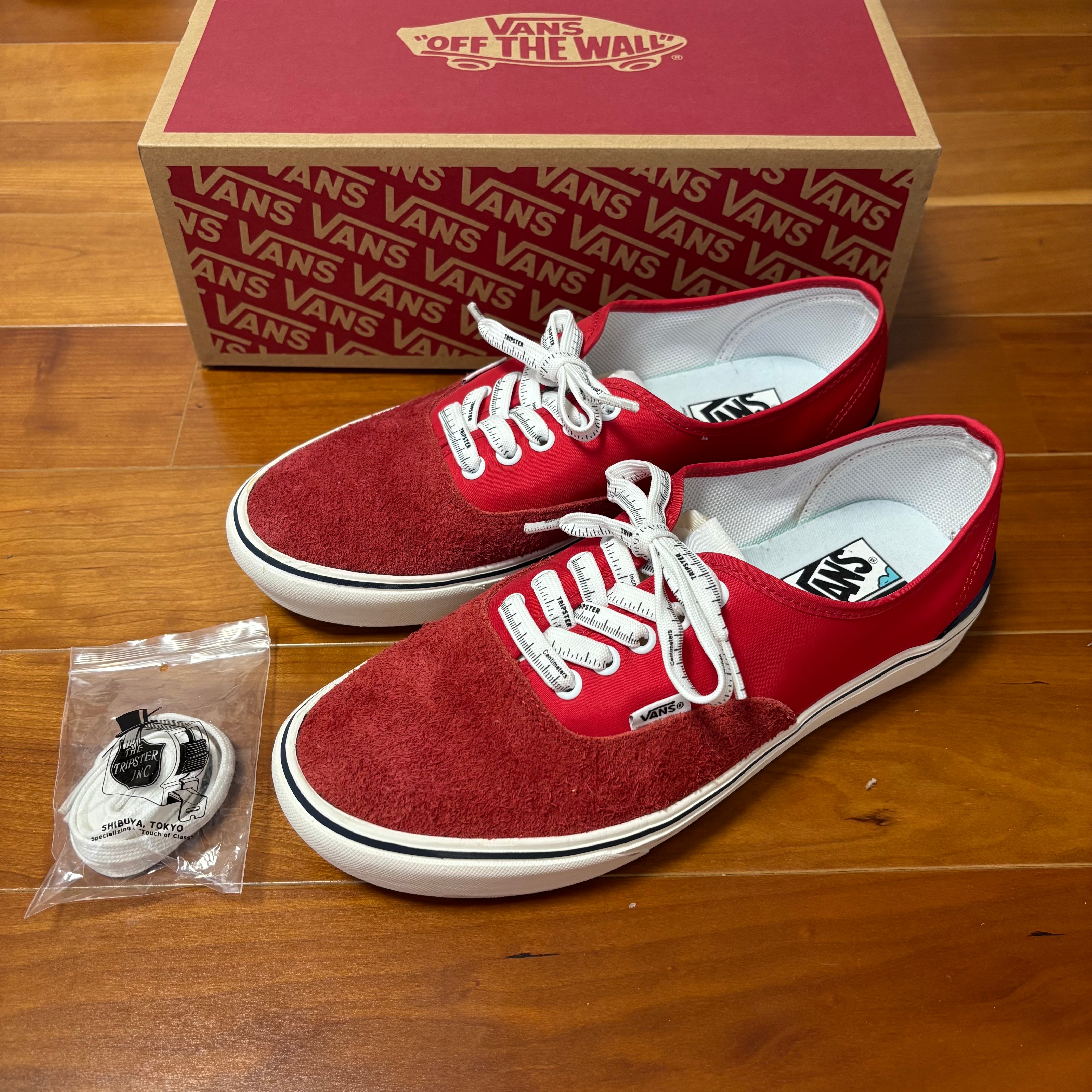 TRIPSTER × Vans ComfyCush Authentic HC "Red"