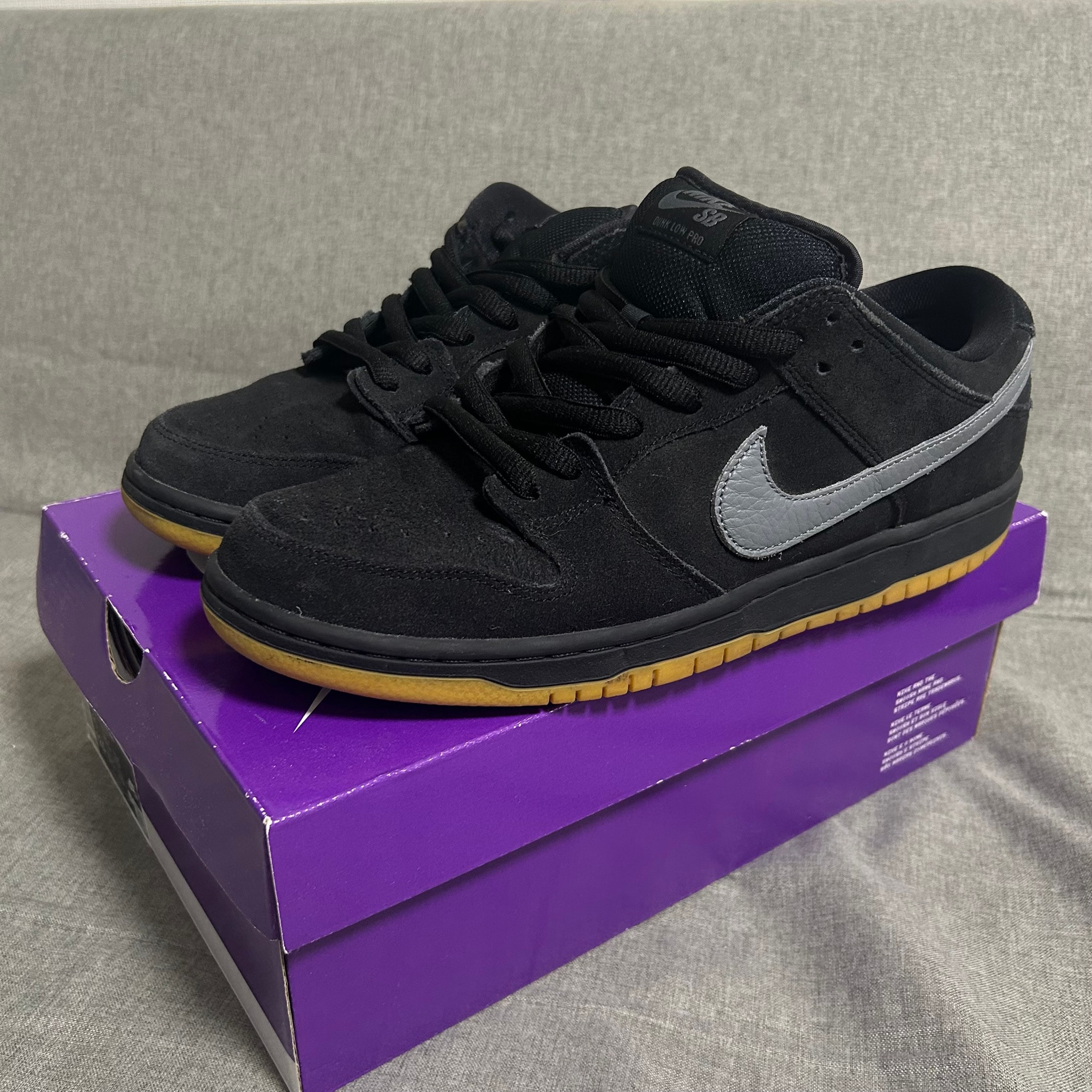 Nike SB Dunk Low Pro "Black/Fog"