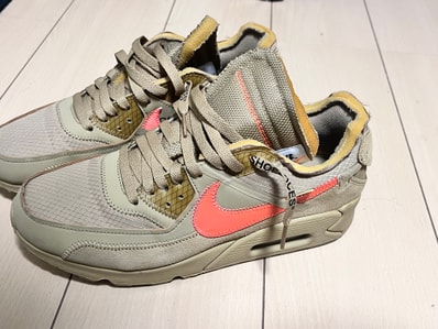 Off-White × Nike Air Max 90 "Desert Ore"