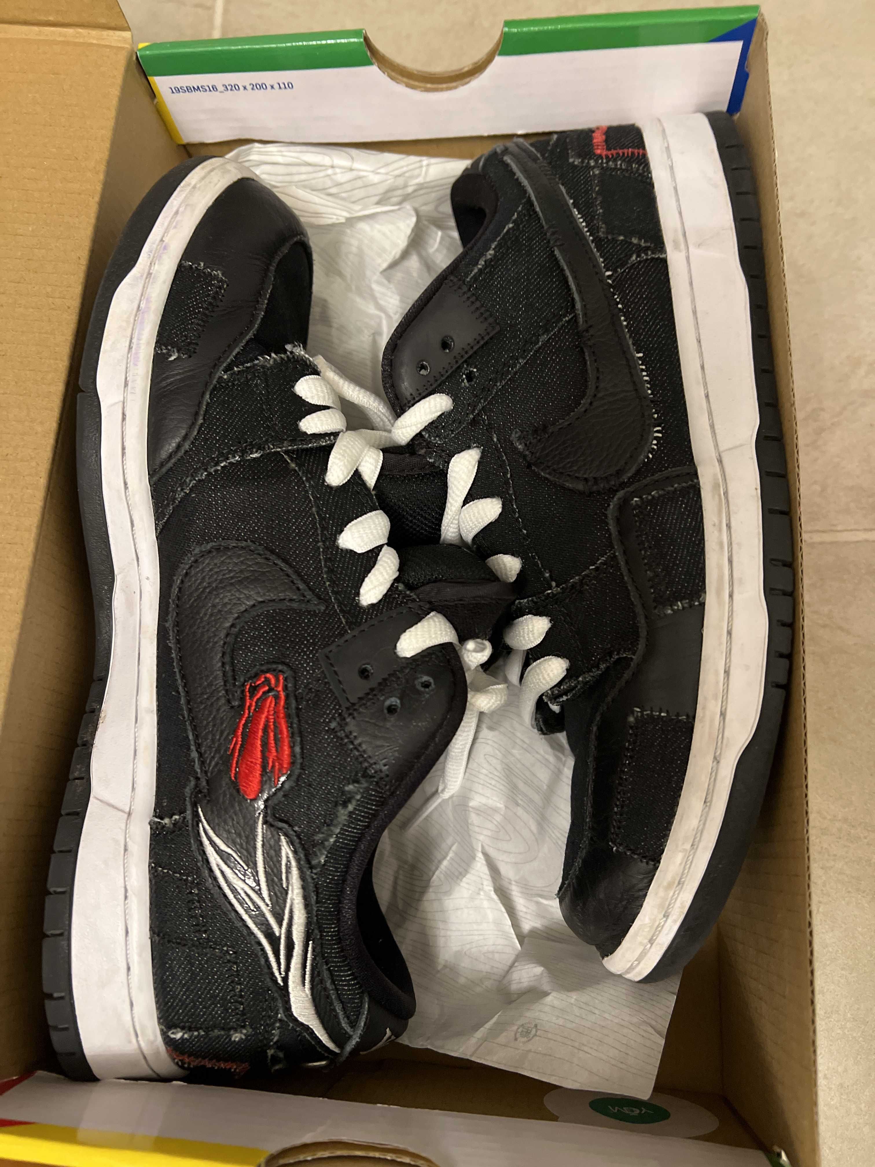 Wasted Youth × Nike SB Dunk Low "Black Denim" / VERDY