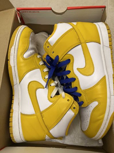 NIKE Women's DUNK HIGH "DARK SULFUR"