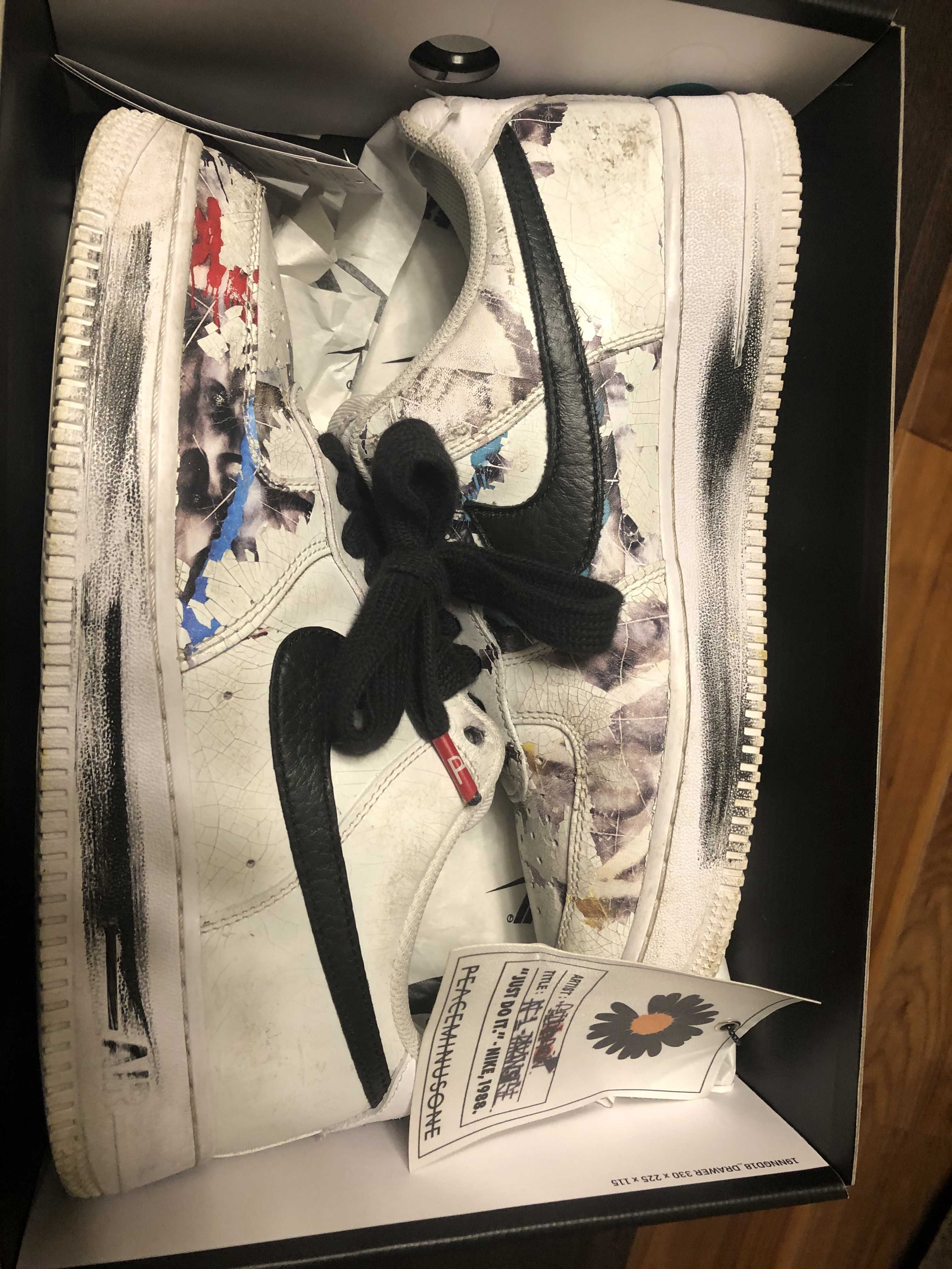 PEACEMINUSONE × Nike Air Force 1 Low "Para-noise/White/Black" / G-DRAGON