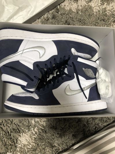 Nike Air Jordan 1 High OG CO.JP "White/Midnight Navy" (2020)(ブリーフケースなし)