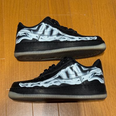 Nike Air Force 1 Low "Black Skeleton"