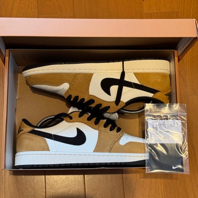 Nike Air Jordan 1 Low OG "Rookie of the Year/Sail and Golden Harvest"