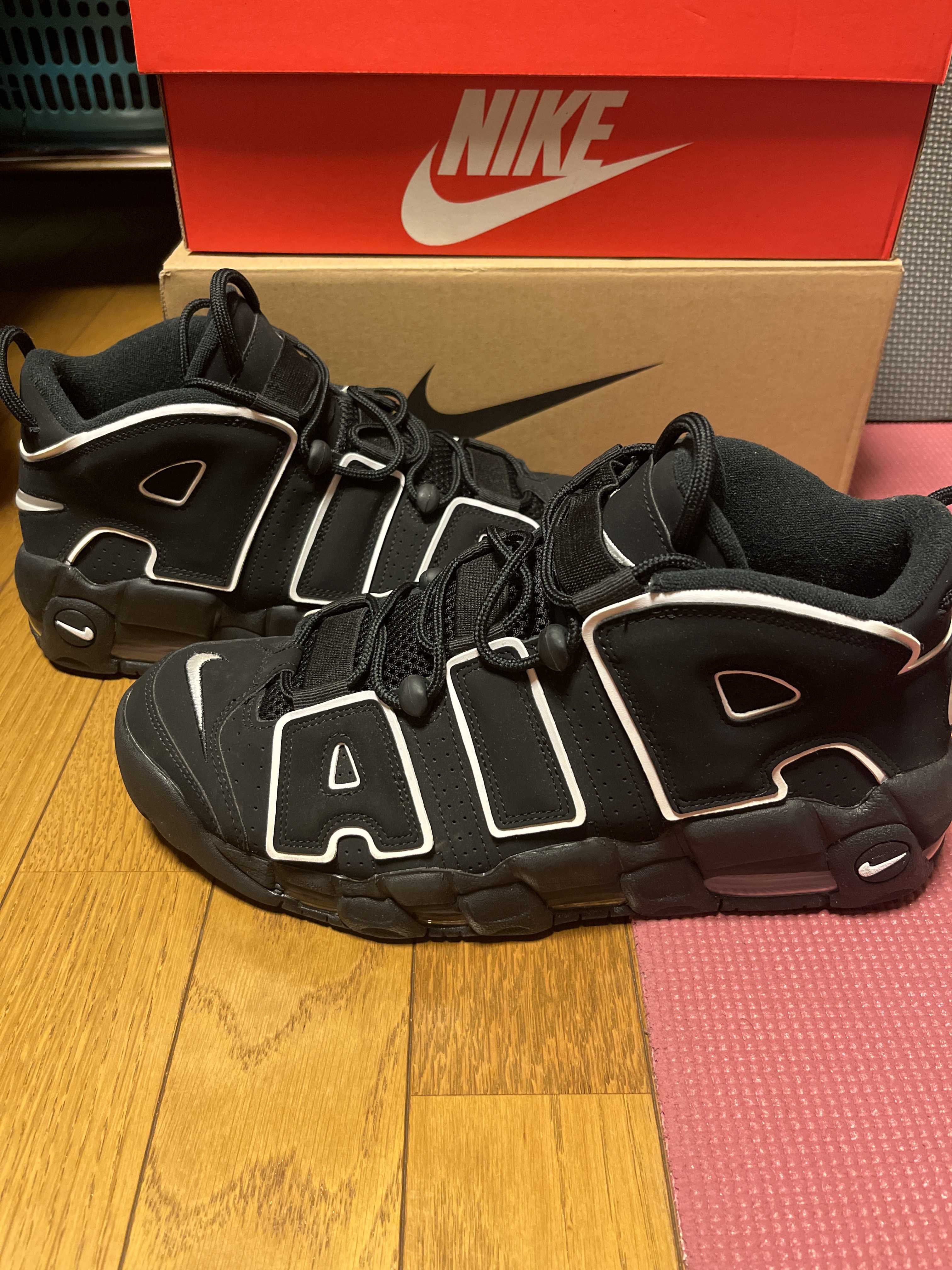 Nike Air More Uptempo "Black/White"(2020)