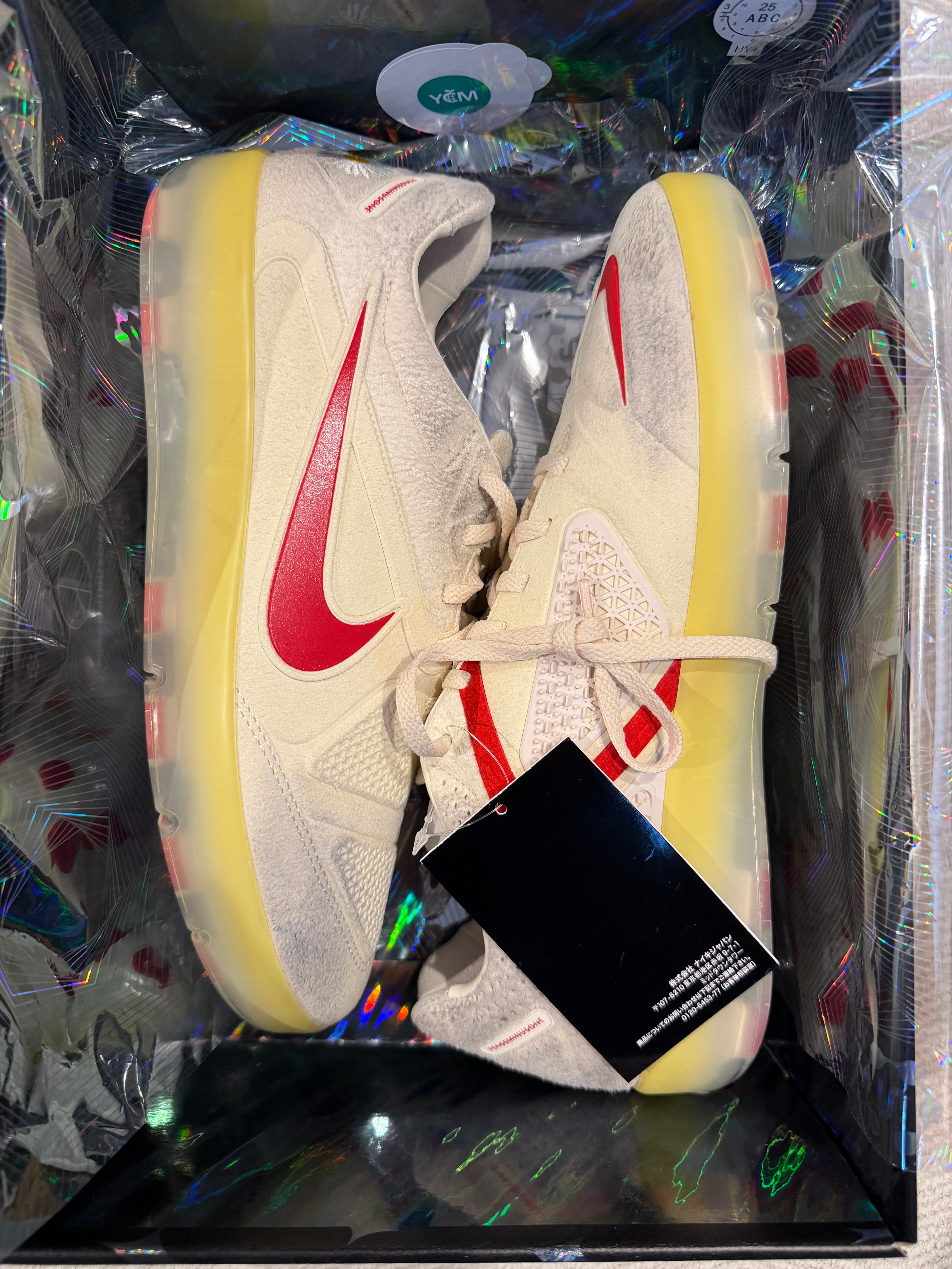 PEACEMINUSONE × Nike Cryoshot CTR360 "World Cup/South Korea/Natural/University Gold" / G-DRAGON