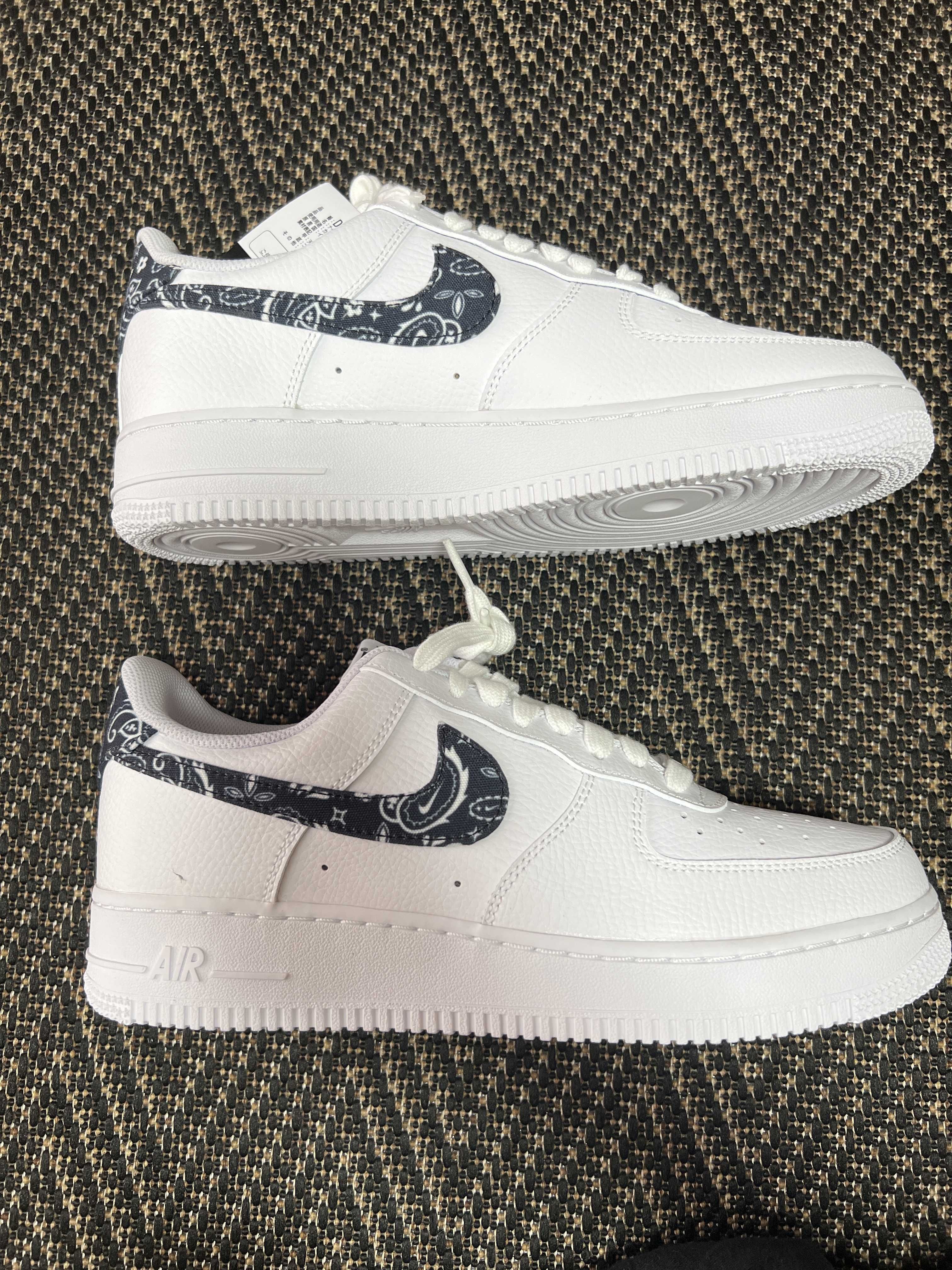 Nike Women's Air Force 1 Low '07 Essential "Black Paisley"