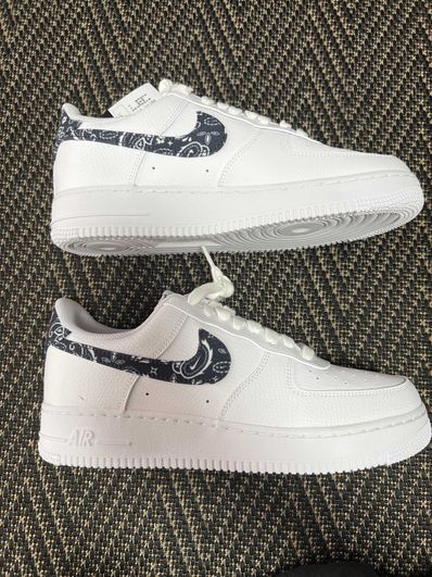 Nike Women's Air Force 1 Low '07 Essential "Black Paisley"