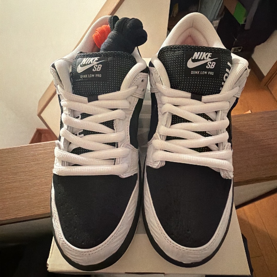 TIGHTBOOTH × Nike SB Dunk Low Pro QS "Black and White"
