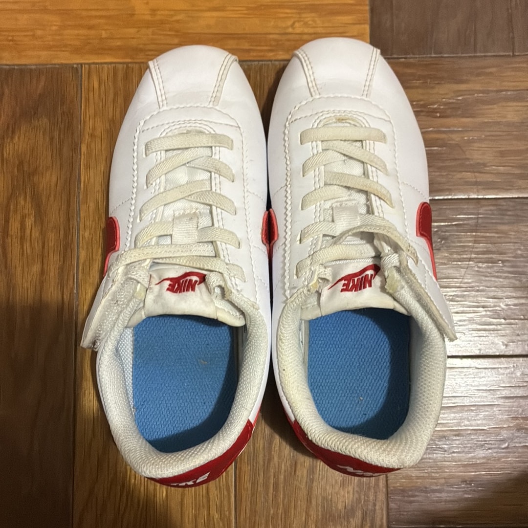 Nike PS Cortez EasyOn "White/Varsity Blue/Varsity Red"