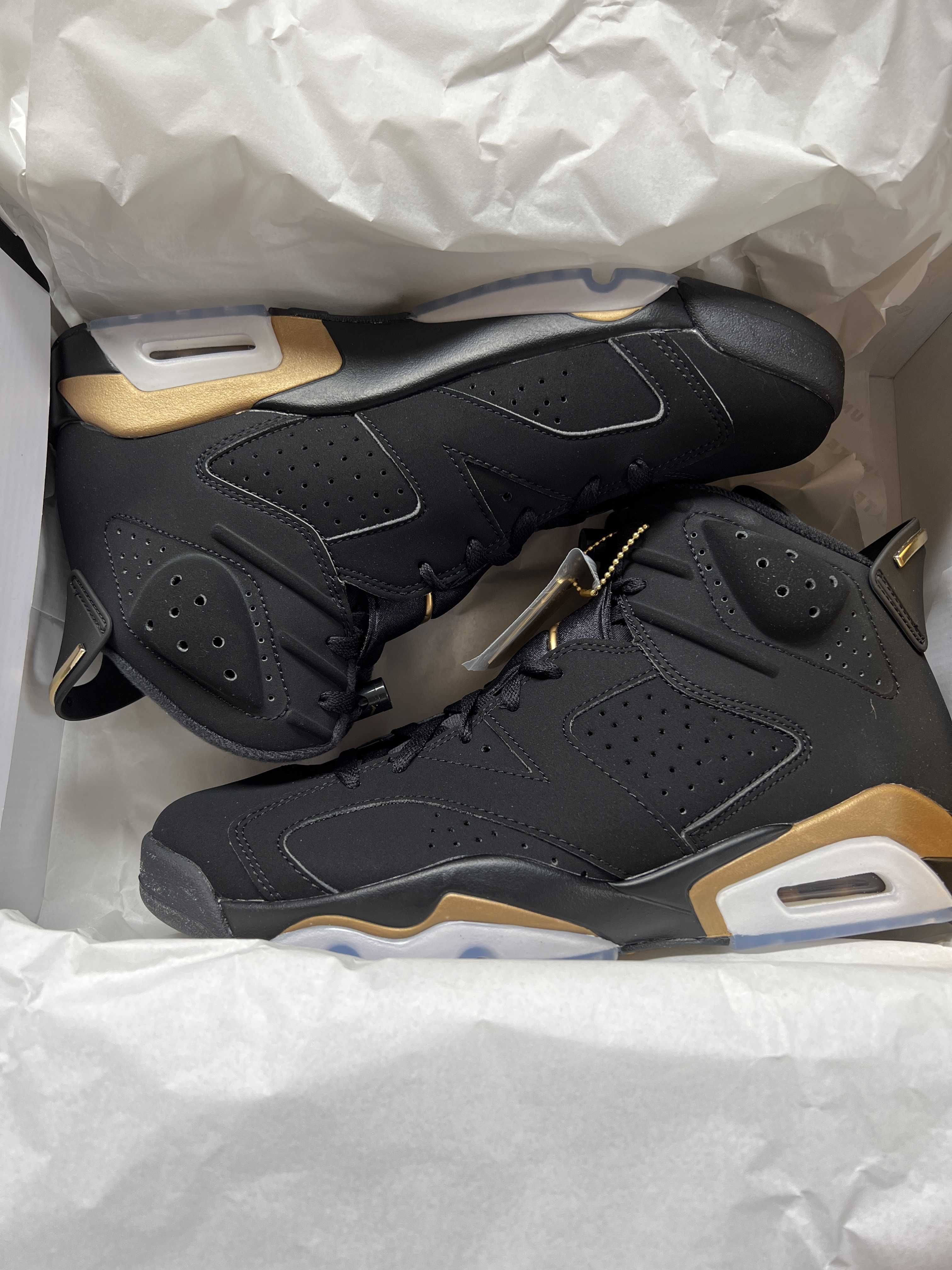 Nike Air Jordan 6 DMP "Black/Metallic Gold" (2020)