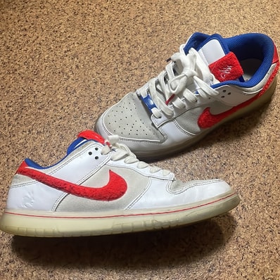 Nike Dunk Low Year of the Rabbit "White/Crimson-Varsity Royal"