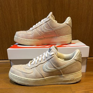 Stussy × Nike Air Force 1 Low "Fossil Stone"