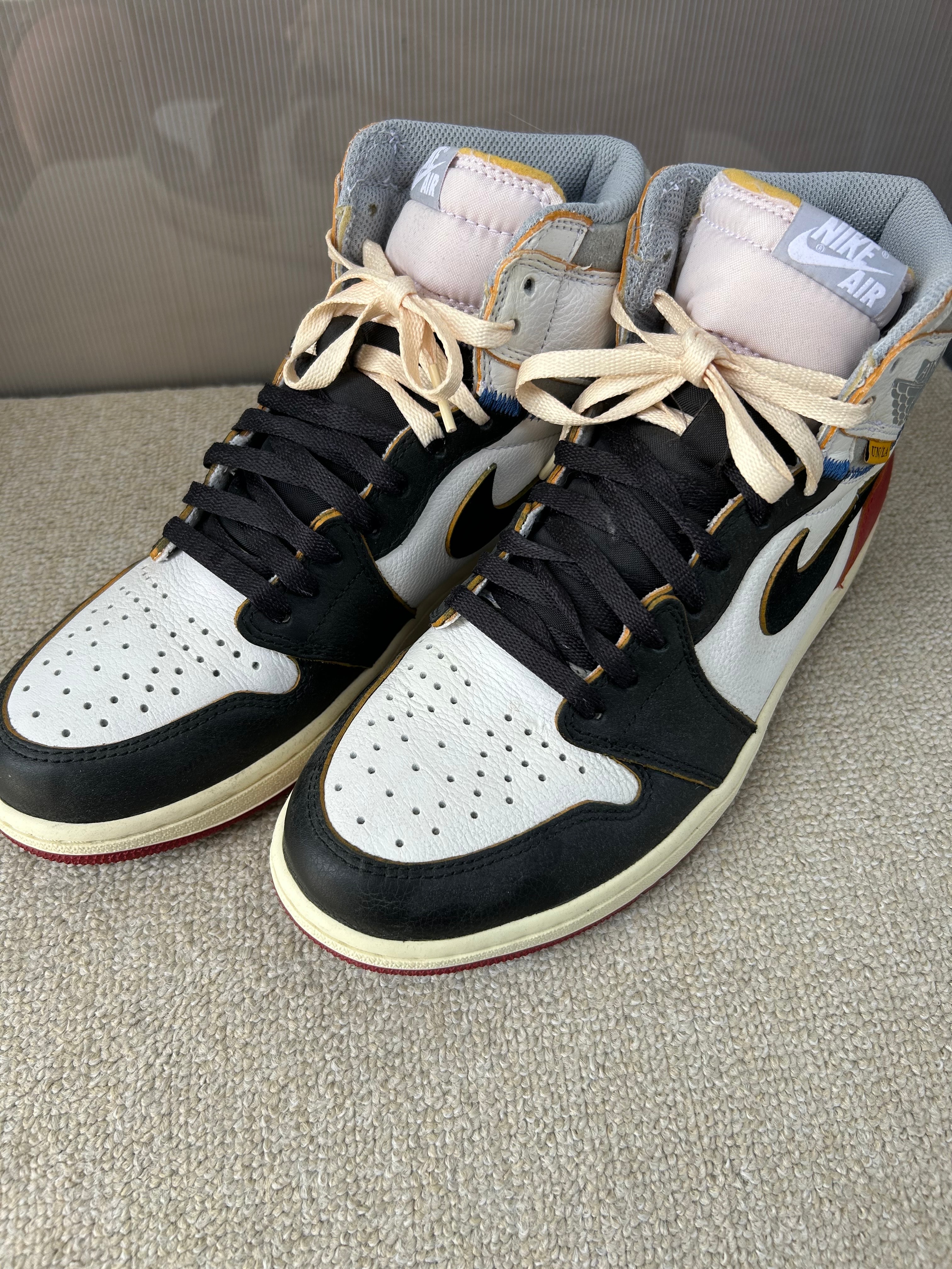 UNION × Nike Air Jordan 1 Retro High OG NRG "Varsity Red/Wolf Grey"