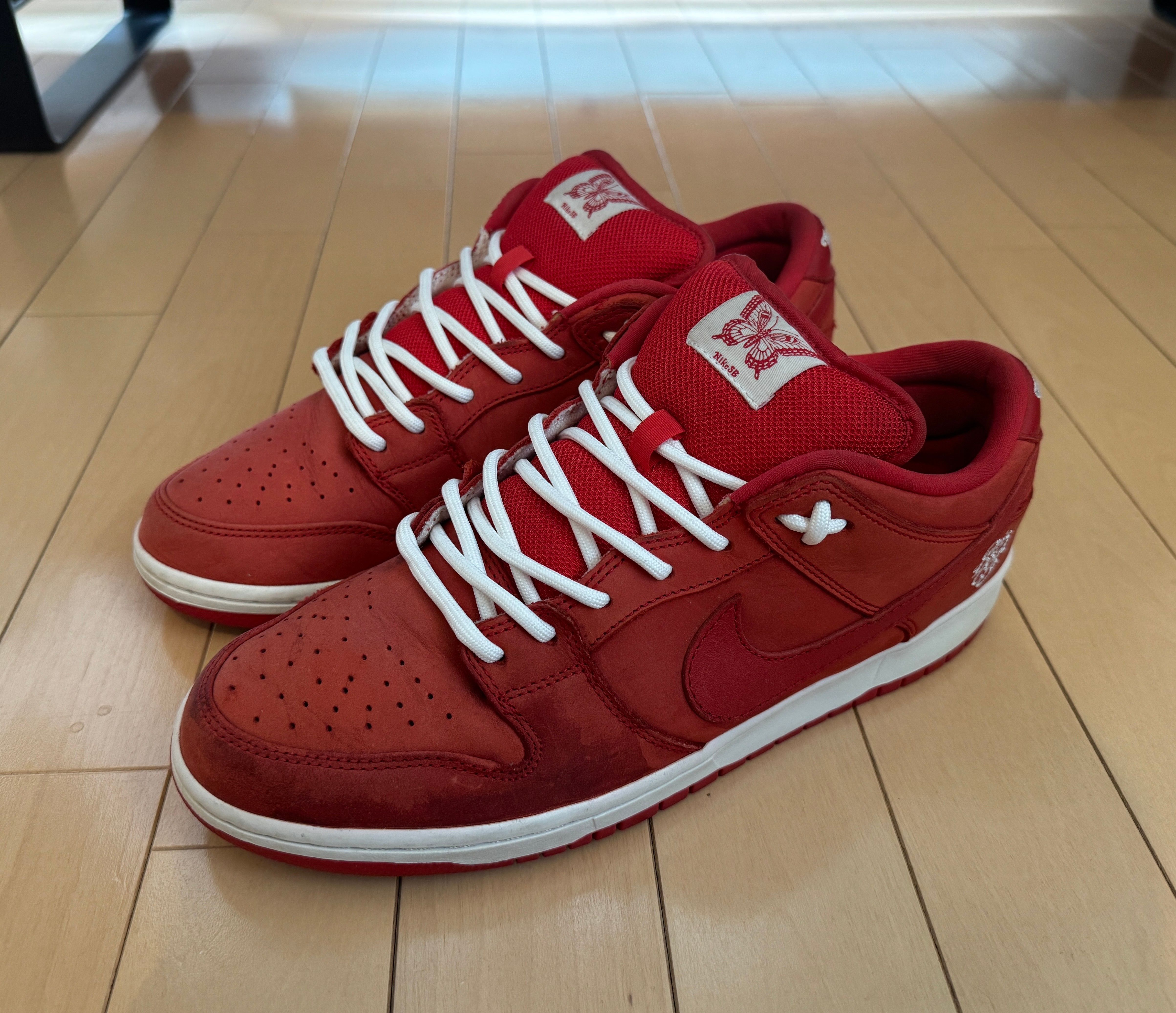 Girls Don't Cry × Nike SB Dunk Low Pro QS "Red" / VERDY