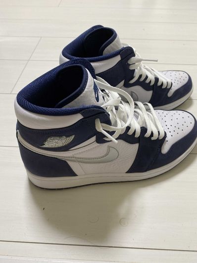 Nike Air Jordan 1 High OG CO.JP "White/Midnight Navy" (2020)(ブリーフケースなし)