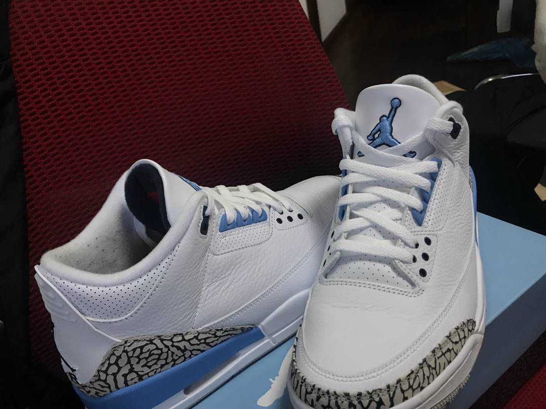 Nike Air Jordan 3 Retro "UNC" (2020)
