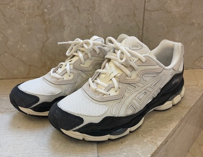 Asics Gel-NYC "White/Smoke Grey"