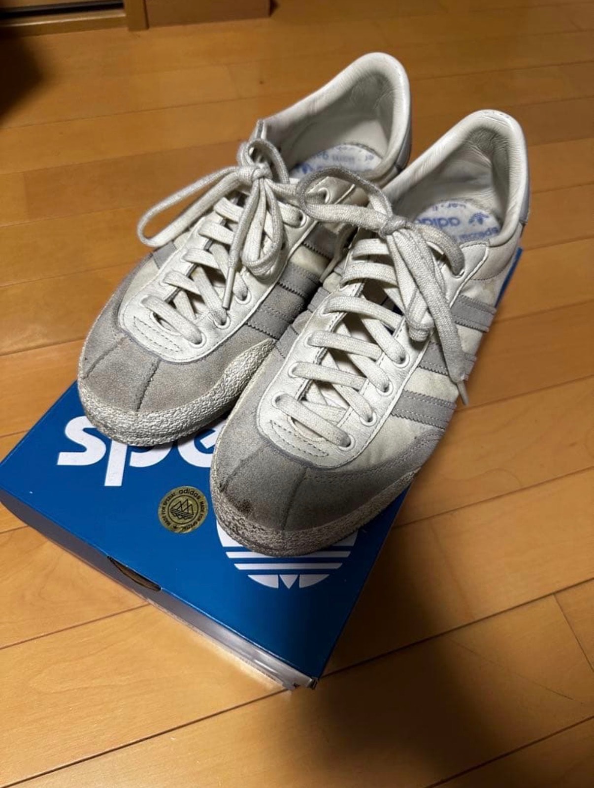 Liam Gallagher × adidas LG2 SPZL "Cream White"