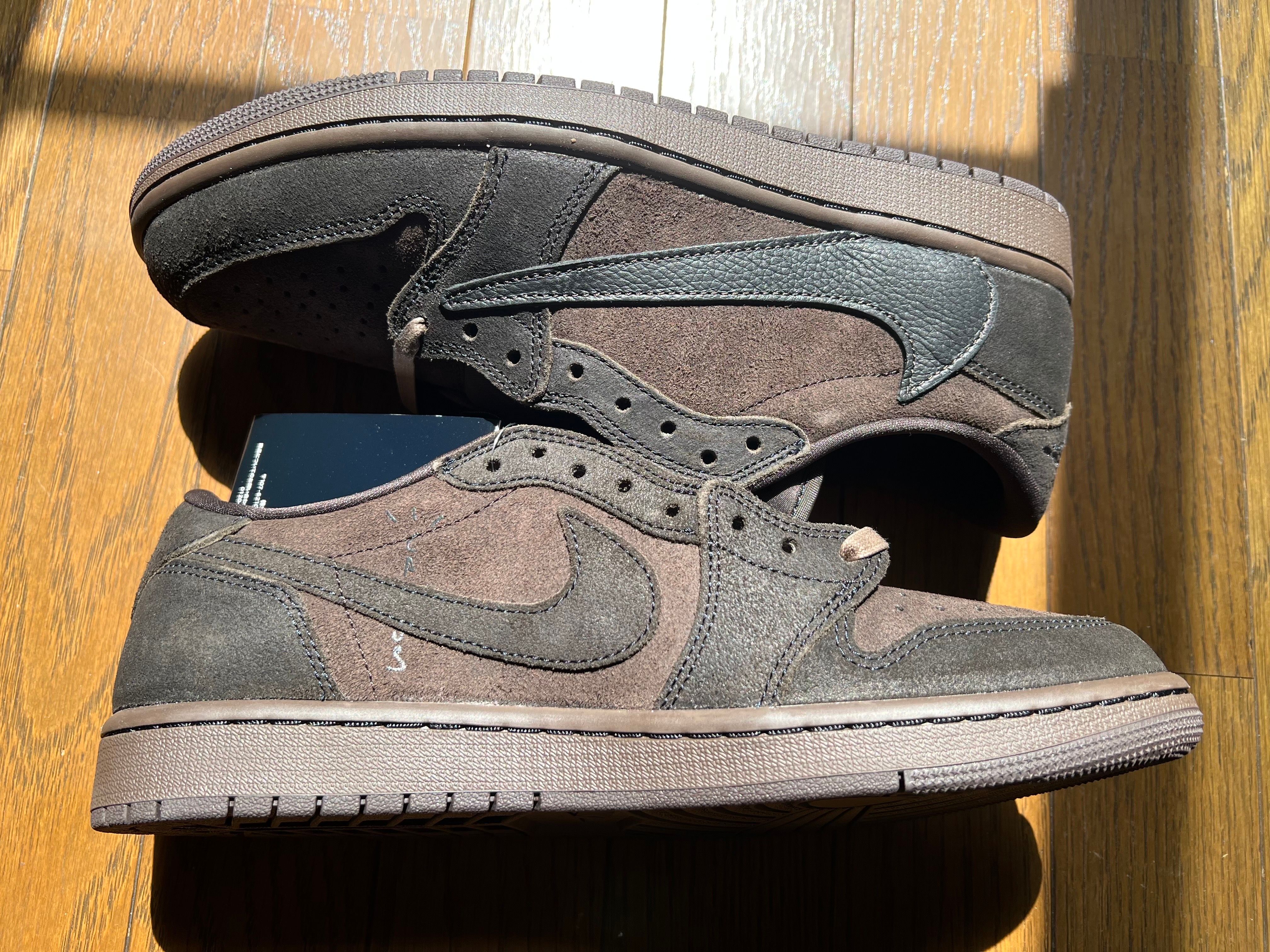Travis Scott × Nike Air Jordan 1 Low OG SP "Velvet Brown and Dark Mocha"