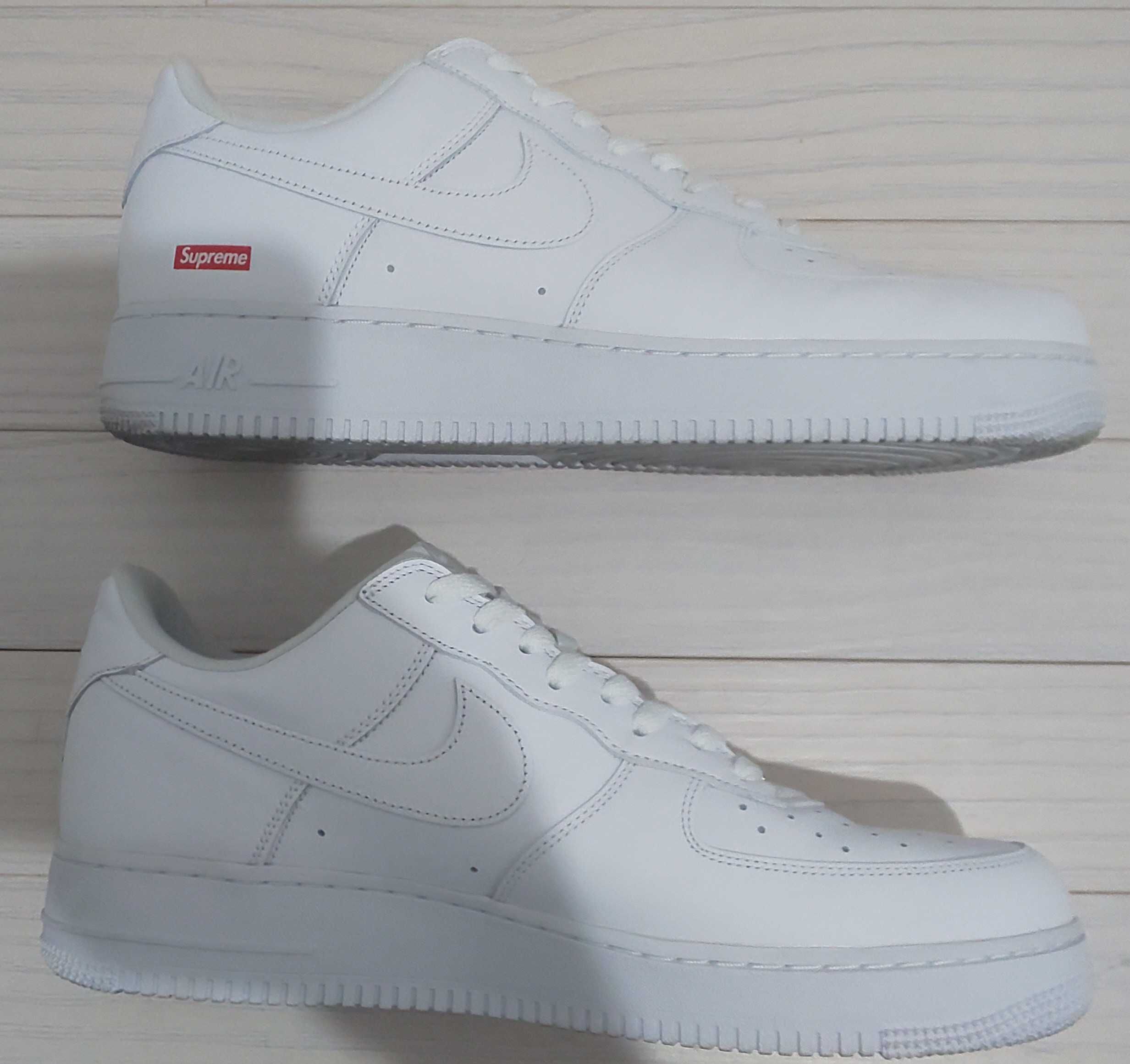 Supreme × Nike Air Force 1 Low "White"