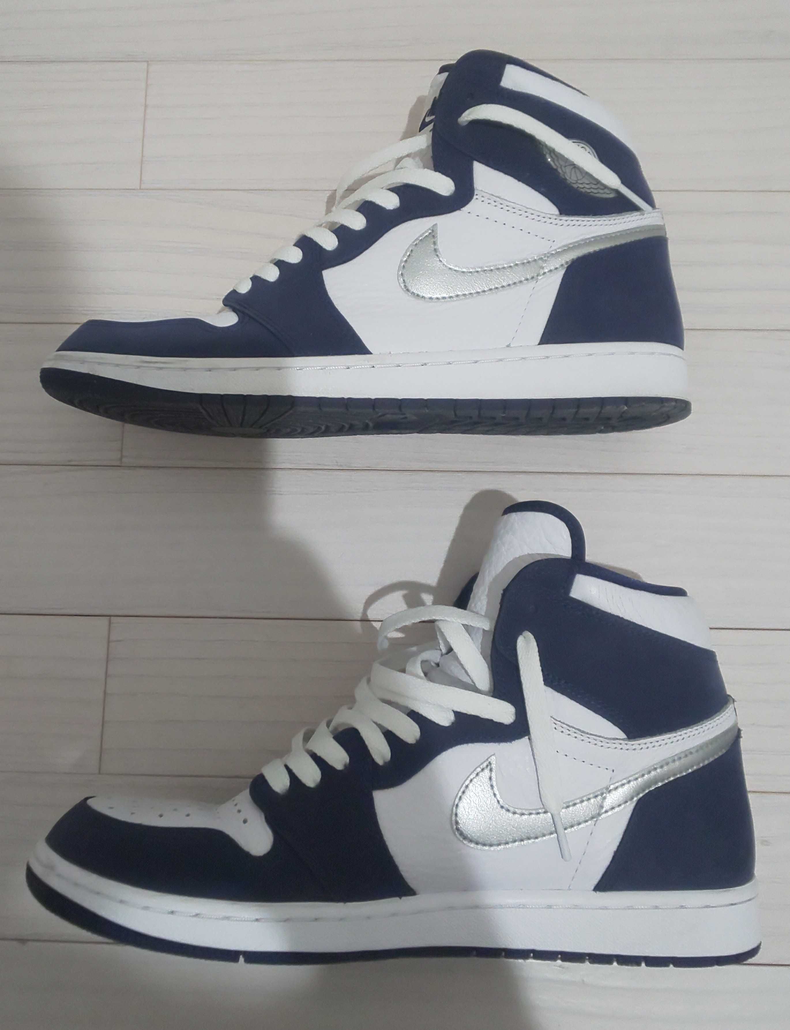 Nike Air Jordan 1 High OG CO.JP "White/Midnight Navy" (2020)(ブリーフケースなし)