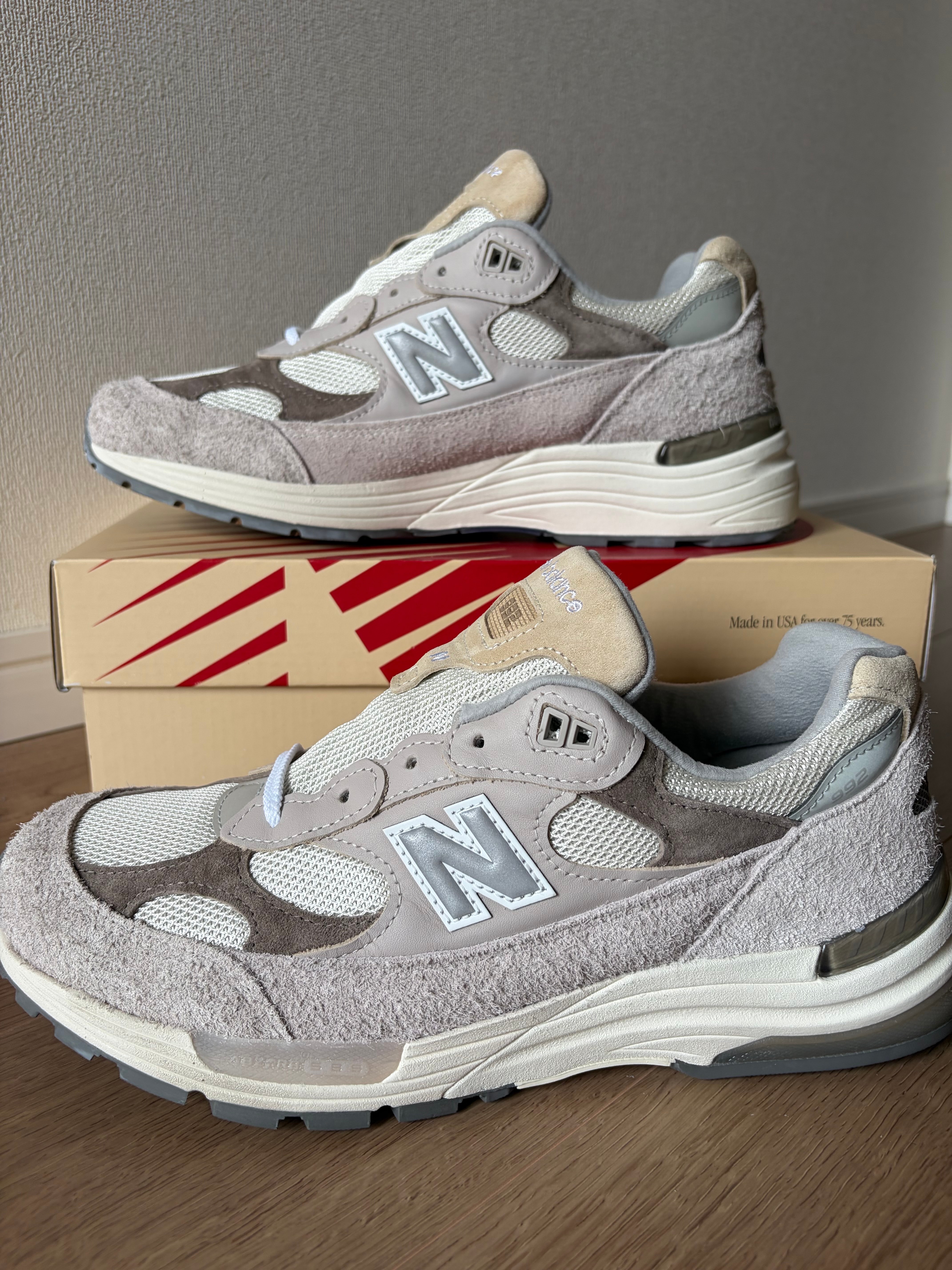 New Balance 992 "Moonrock/Mushroom"