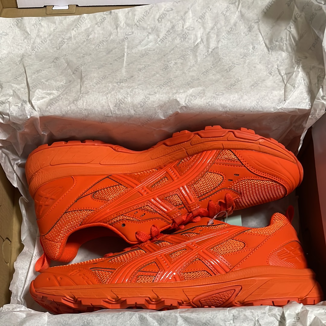 COMME des GARCONS SHIRT × Asics Gel-Nunobiki "Orange"
