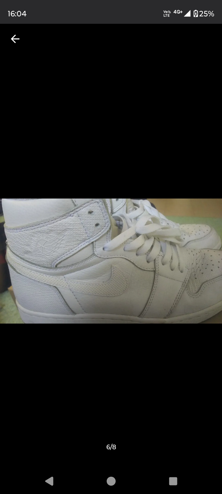 Nike Air Jordan 1 Retro High "White Perforated"