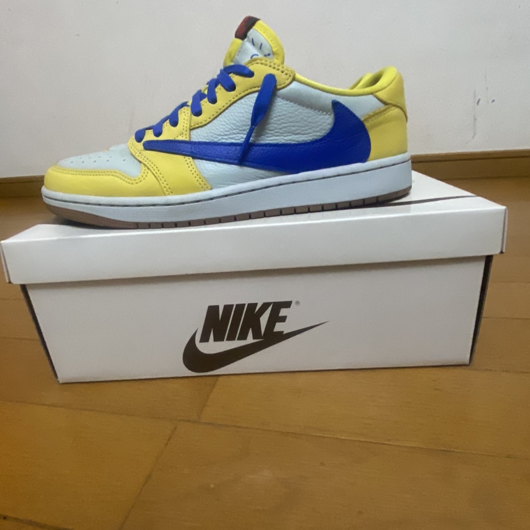Travis Scott × Nike Women's Air Jordan 1 Retro Low OG "Canary"