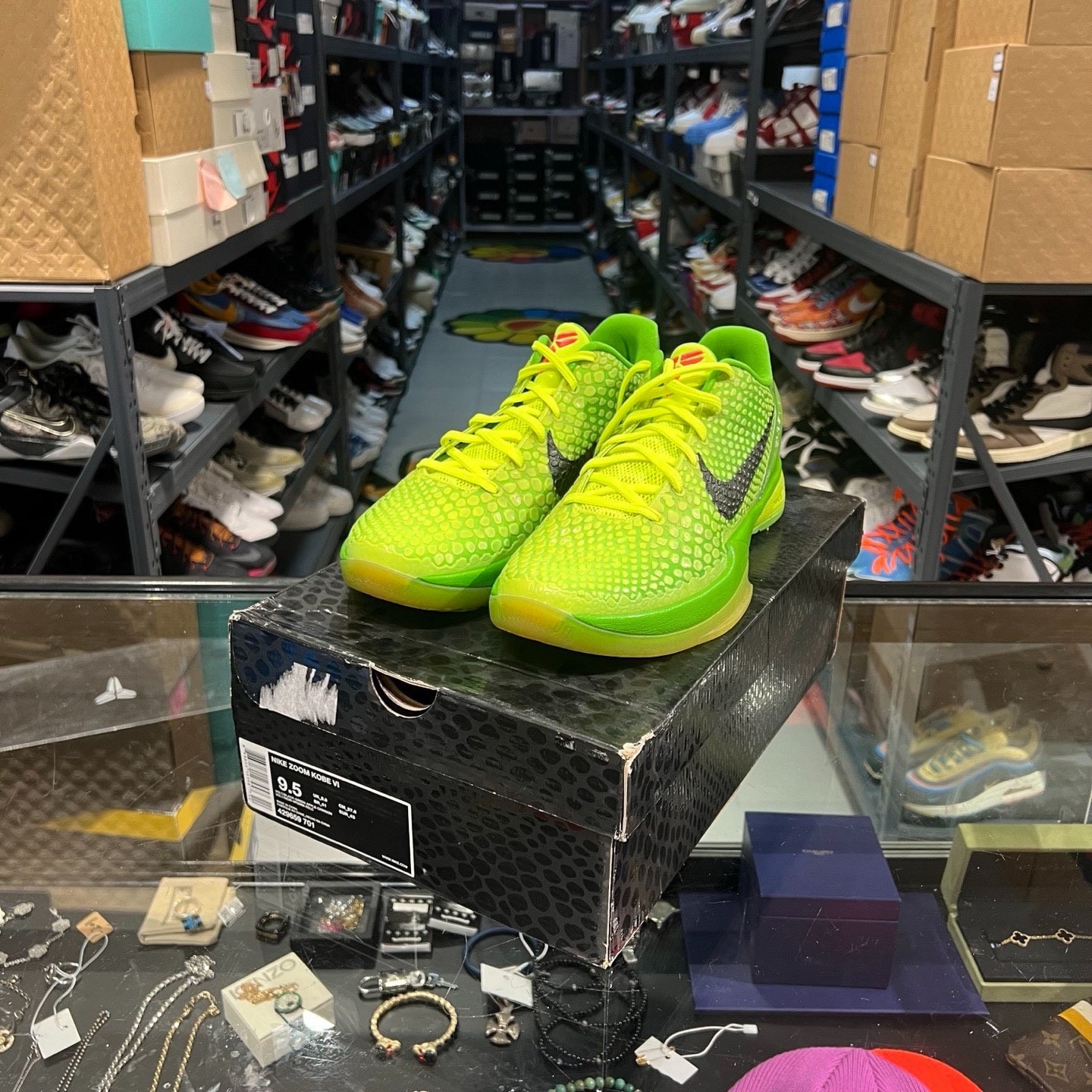 Nike Kobe 6 Grinch "Lime Green" (2010)