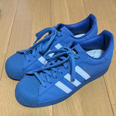 King Gnu Daiki Tsuneta × atmos × adidas Superstar "Blue"