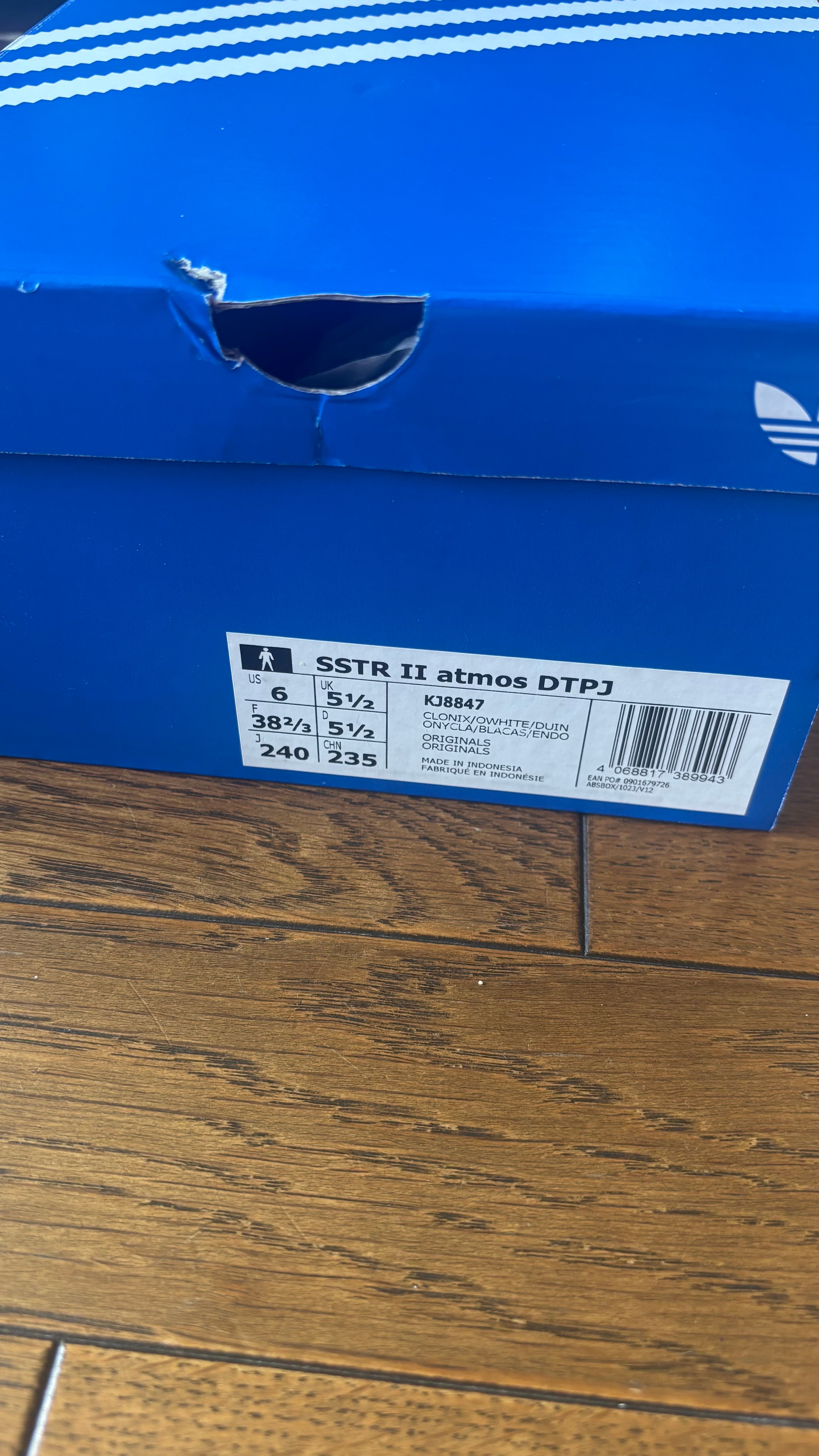 atmos × POINTLESS JOURNEY (King Gnu Daiki Tsuneta) × Superstar 2 "Clear Onix"