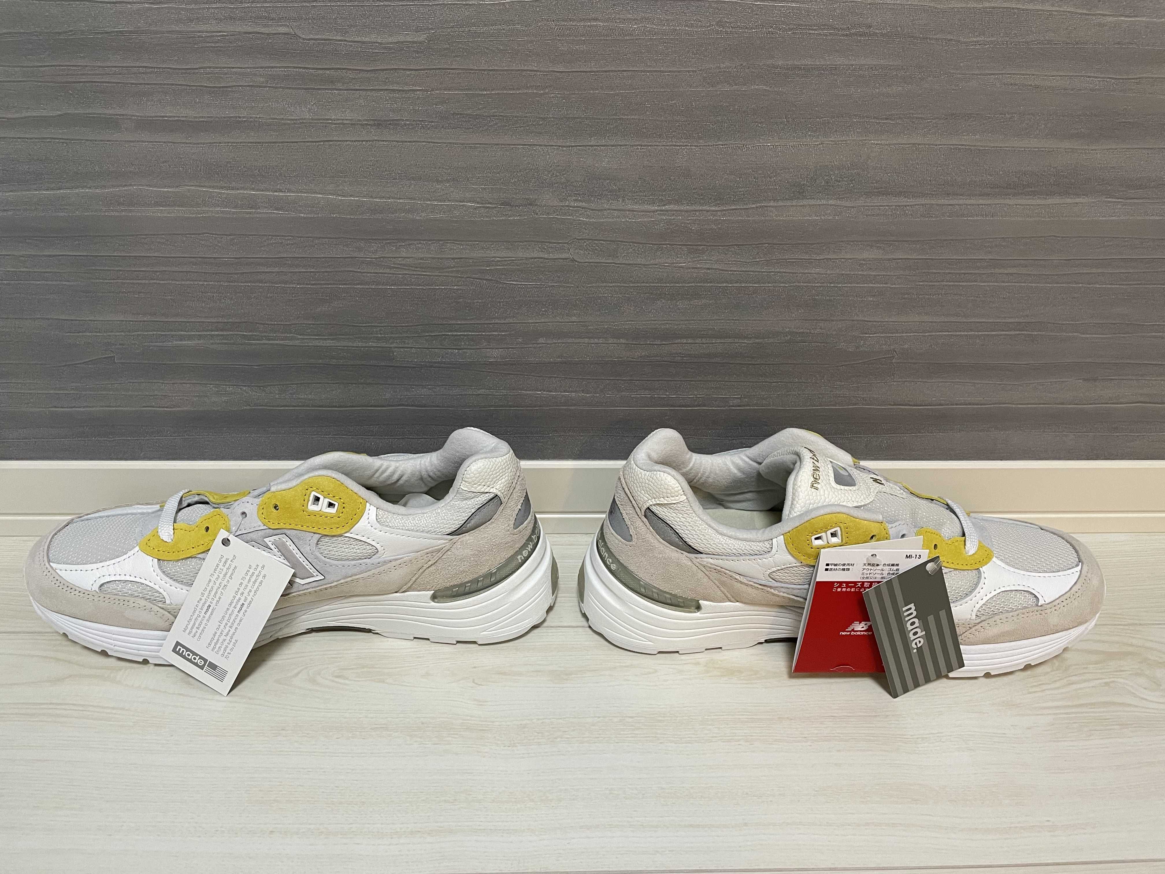 Paperboy × New Balance 992 "Fried Egg"