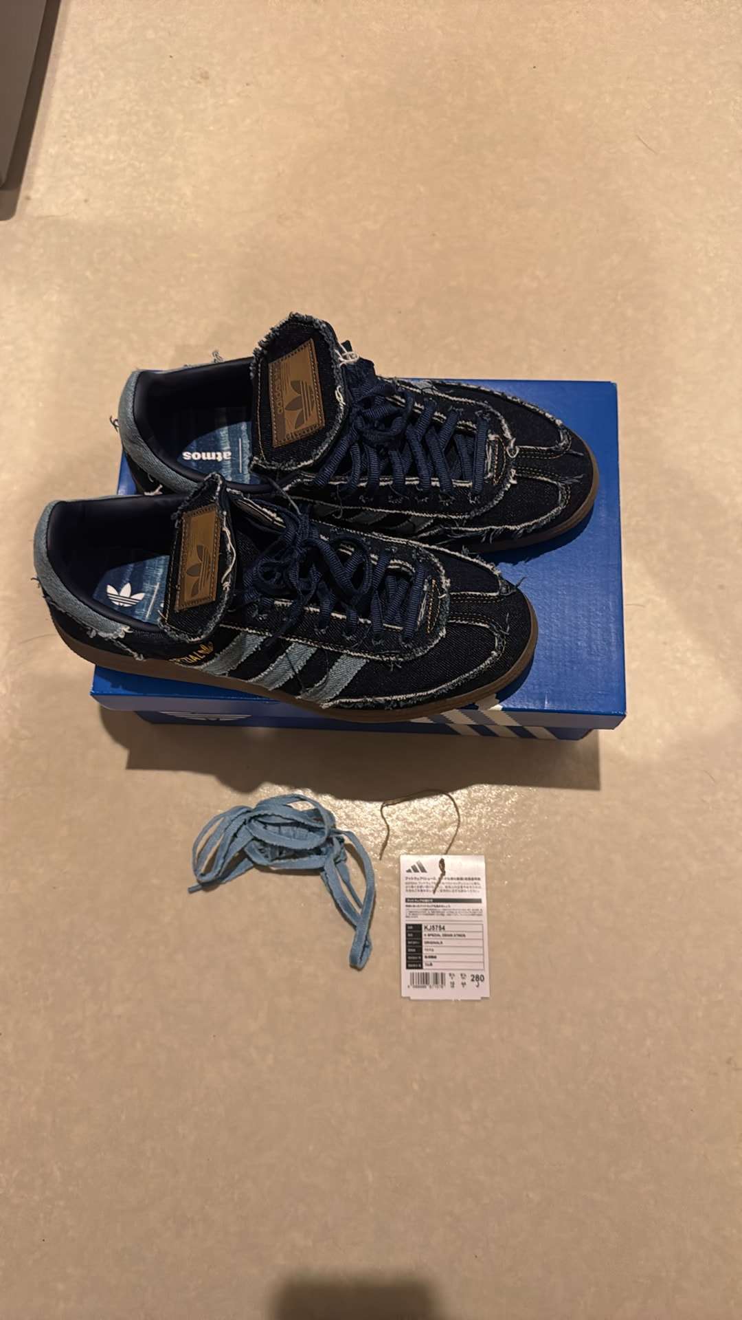 atmos × adidas Handball Spezial LT "Denim"
