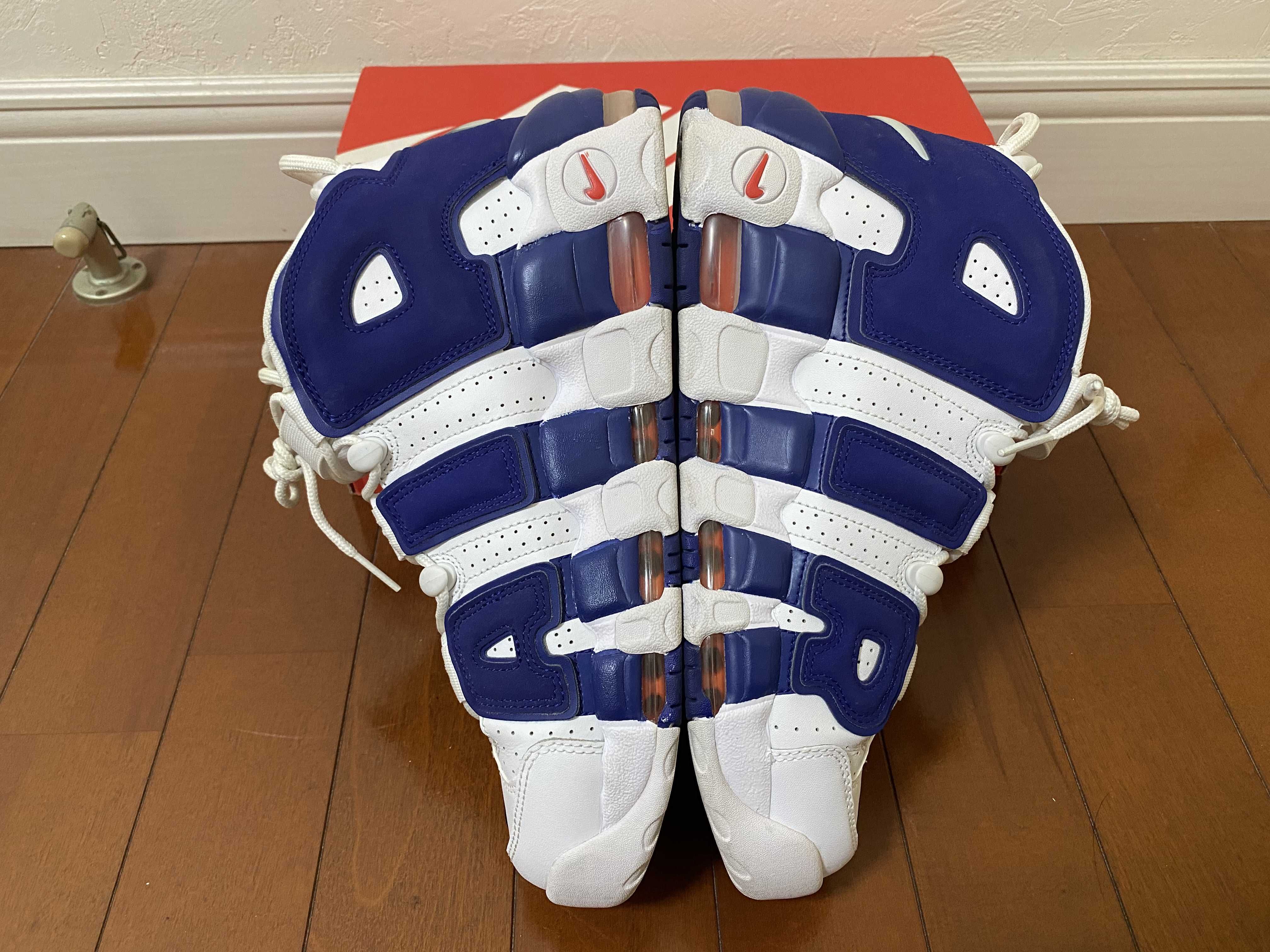 NIKE AIR MORE UPTEMPO 96 "WHITE/DEEP ROYAL BLUE"