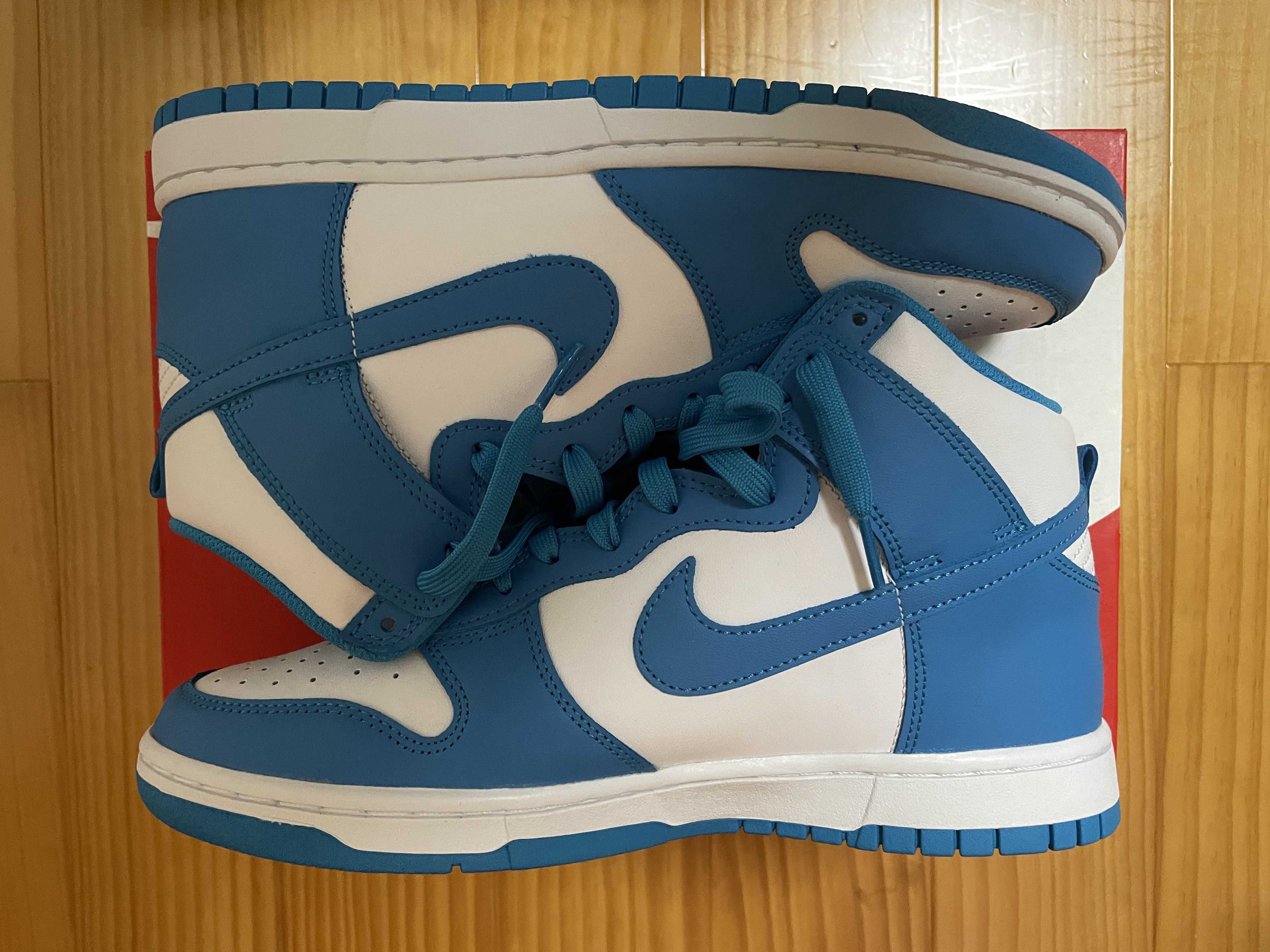 Nike Dunk High "Championship Blue"