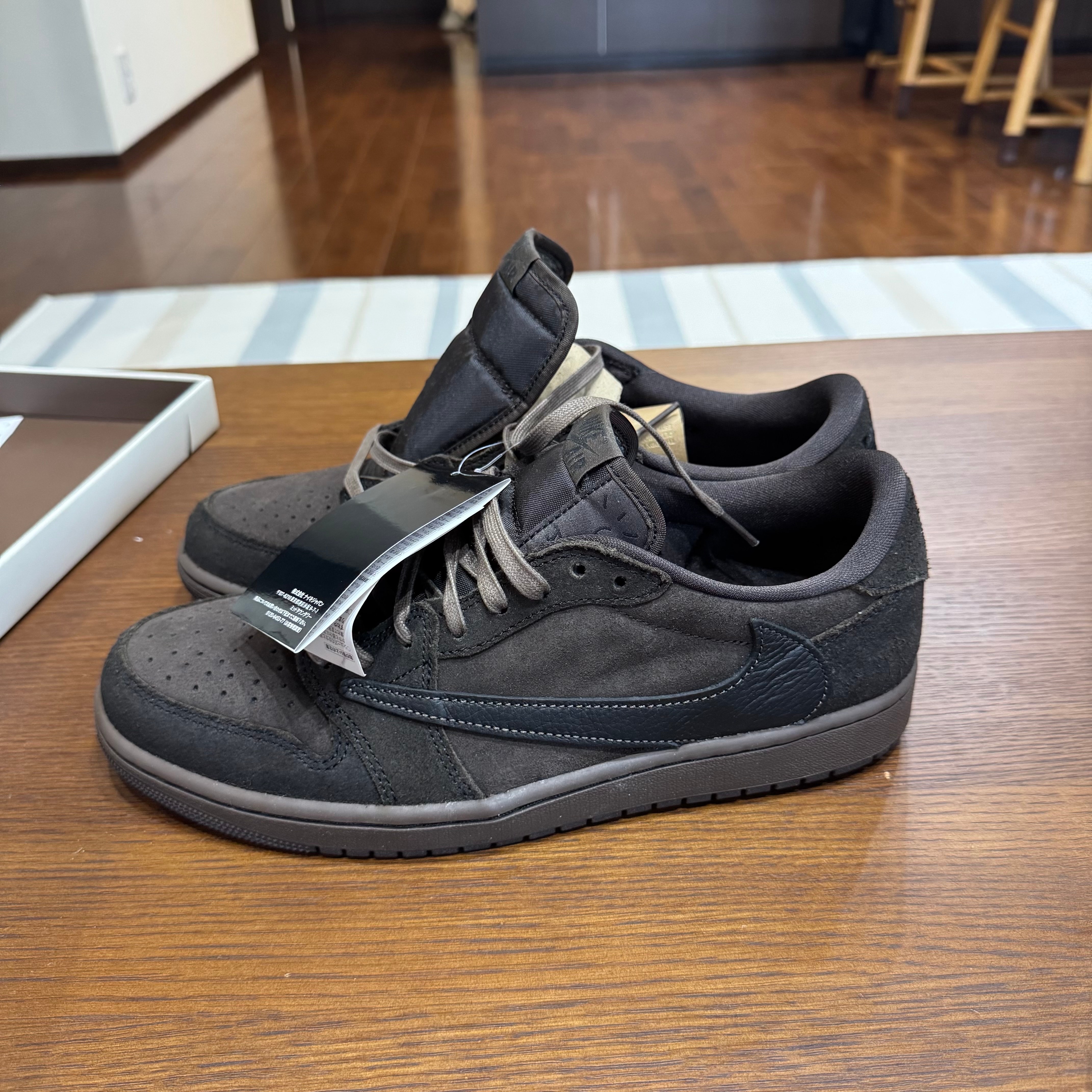 Travis Scott × Nike Air Jordan 1 Low OG SP "Velvet Brown and Dark Mocha"