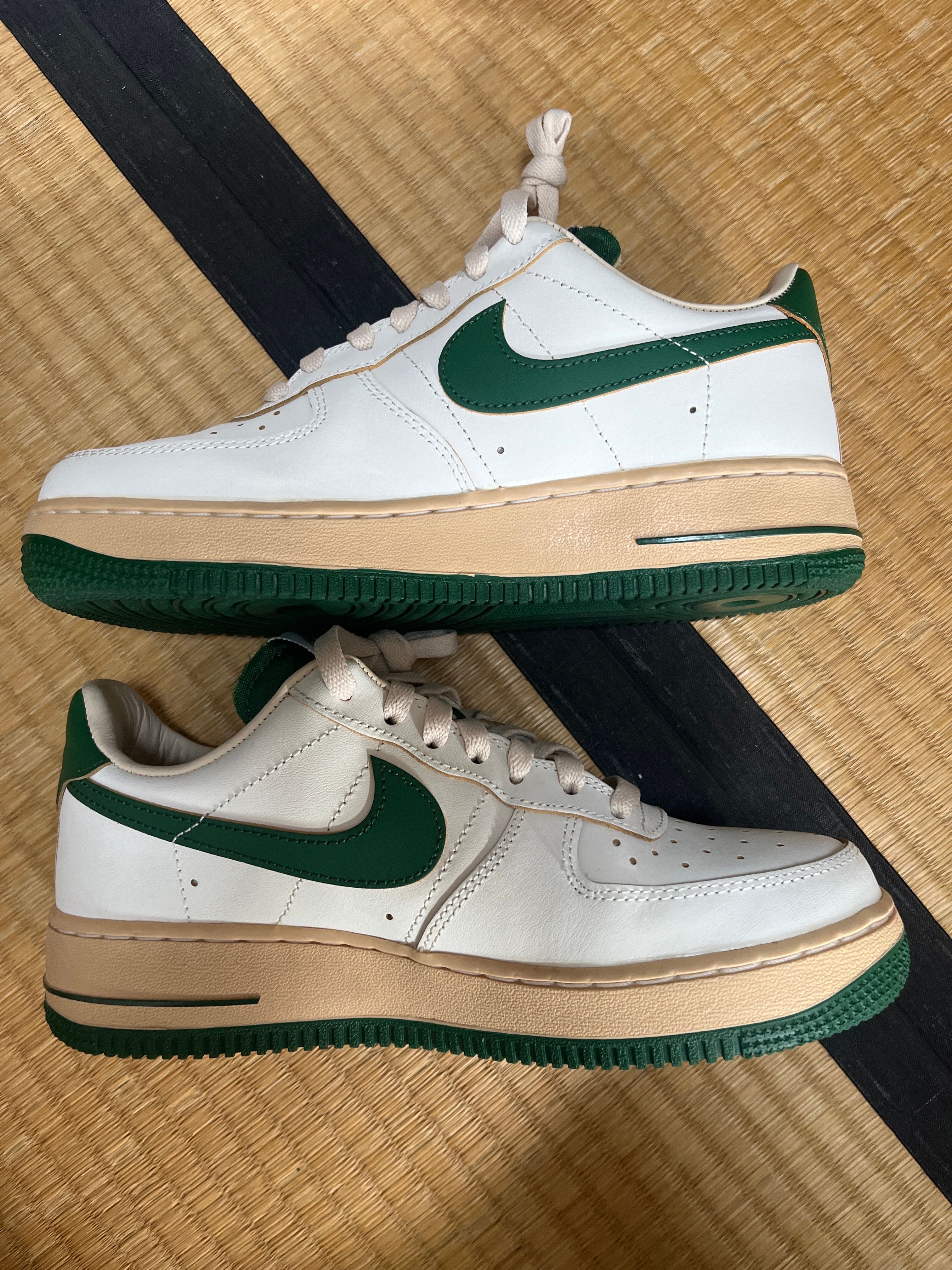 Nike Women's Air Force 1 Low "Green and Muslin"
